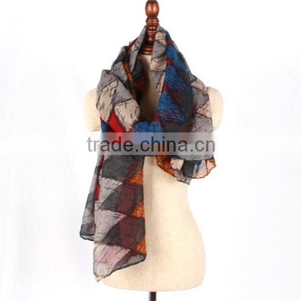 2013 latest fashion scarf factory own design