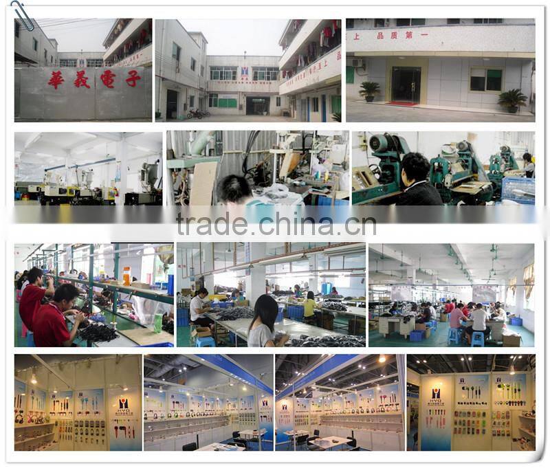 cheap hot sale cute funny good sound flat cable headphone with mic for PC, mobile