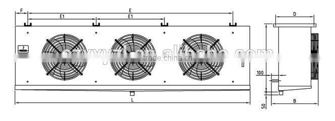 Mini cool cold room refrigeration evaporative air coolers price