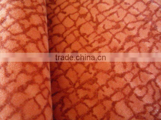 Home Textile Print Flocking Fabric015