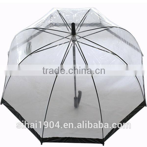Promotional advertisement quality apollo transparent umbrella