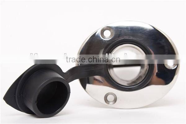 90 Degree Stainless Steel Heavy Duty Rod Holder With PVC Cap and Liner