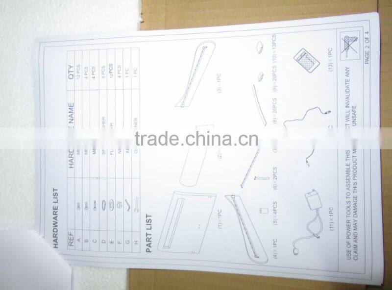 Modern pu leather bed double leather bed new design