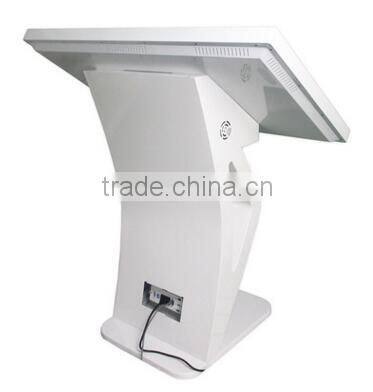 floor stand 24 inch LED interactive self-service terminal advertising display kiosk with mini PC