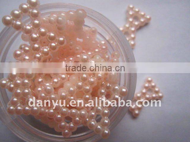 Imitation Pearls in bow shape
