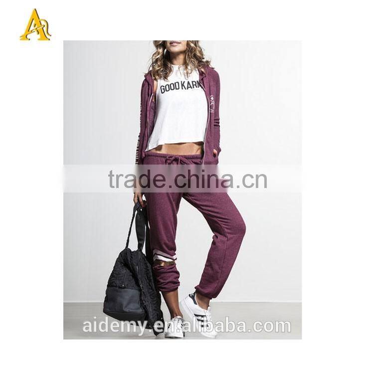 2016 Custom blank sports gym running hoodies