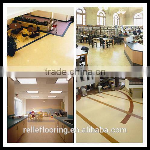 vinyl linoleum floor roll with special covering