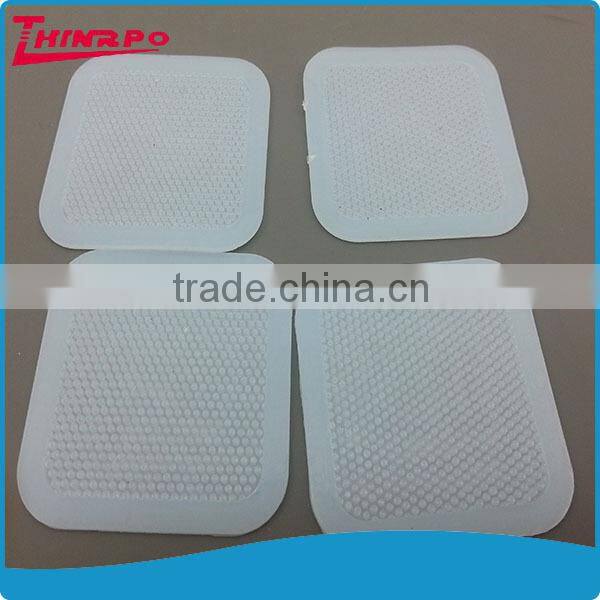 Customized adhesive sticky silicone rubber feet pads