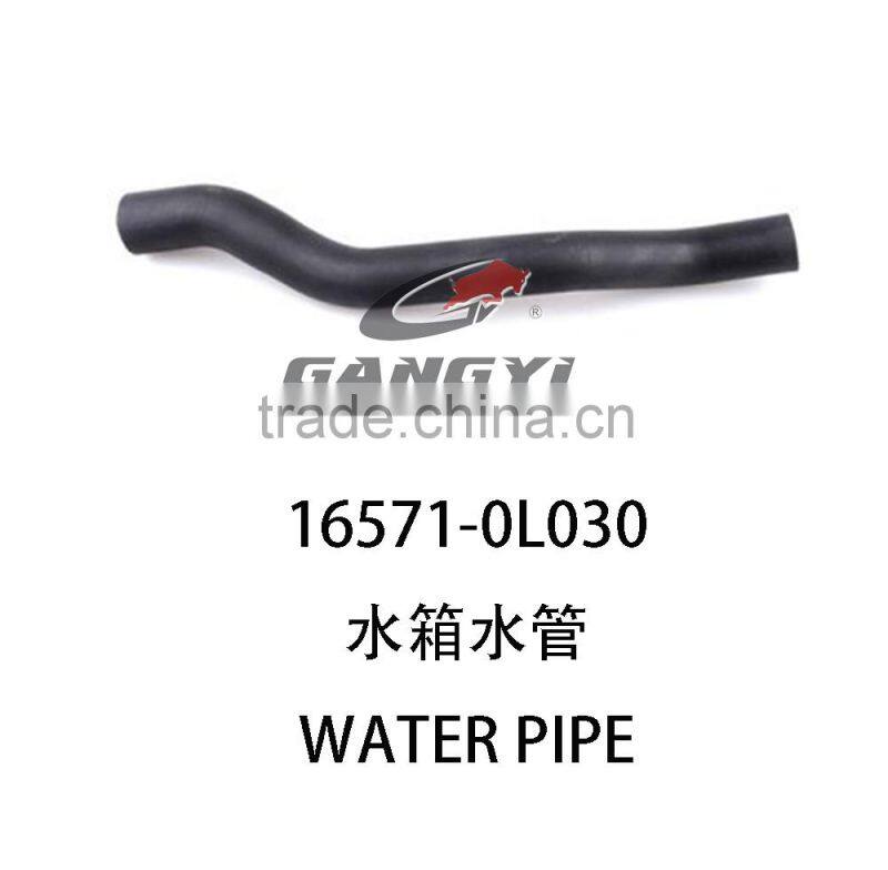 2014 best selling water pipe 16571-0L030 for toyota hilux 4*2