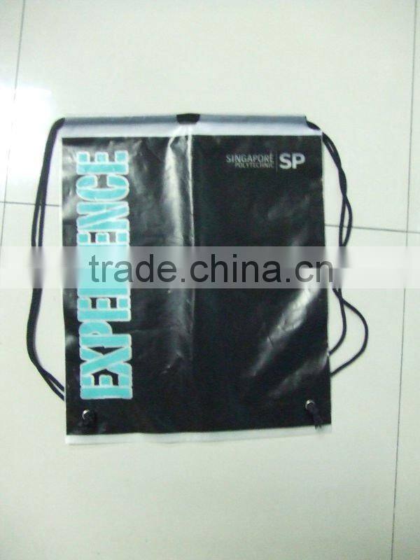 Custom retail packaging cheap promotional drawstring bag for girl