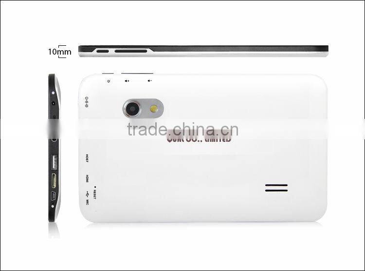 7 inch usb tablet computer with Allwinner A33 Dual Core 1080P USB Host Android 4.4 B