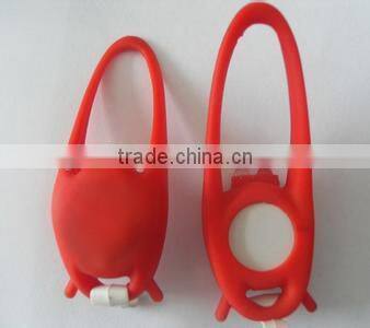 Convenient Led bicycle silicone lighter