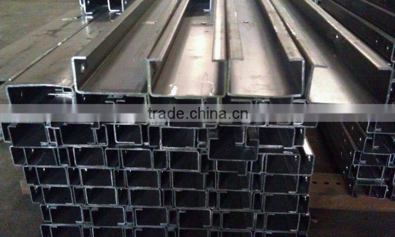 black iron C channel