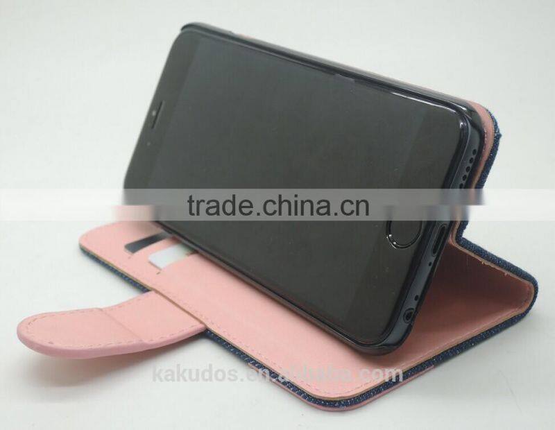 Kakudos Factory Supply Wallet Leather Case for iphone 6