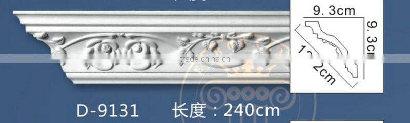 Factory Price PU Foam Carved Crown Cornice Mouldings