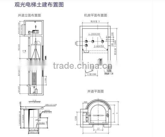 GreatWall panoramic elevator