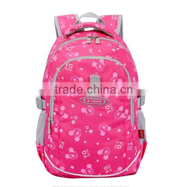 2015 School Bag Printing School Bag Manufacturer