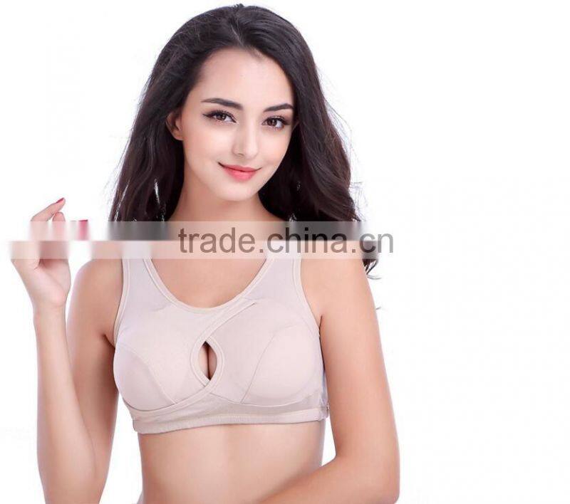 Underwired seamless padded sports bra hot sex bra for women