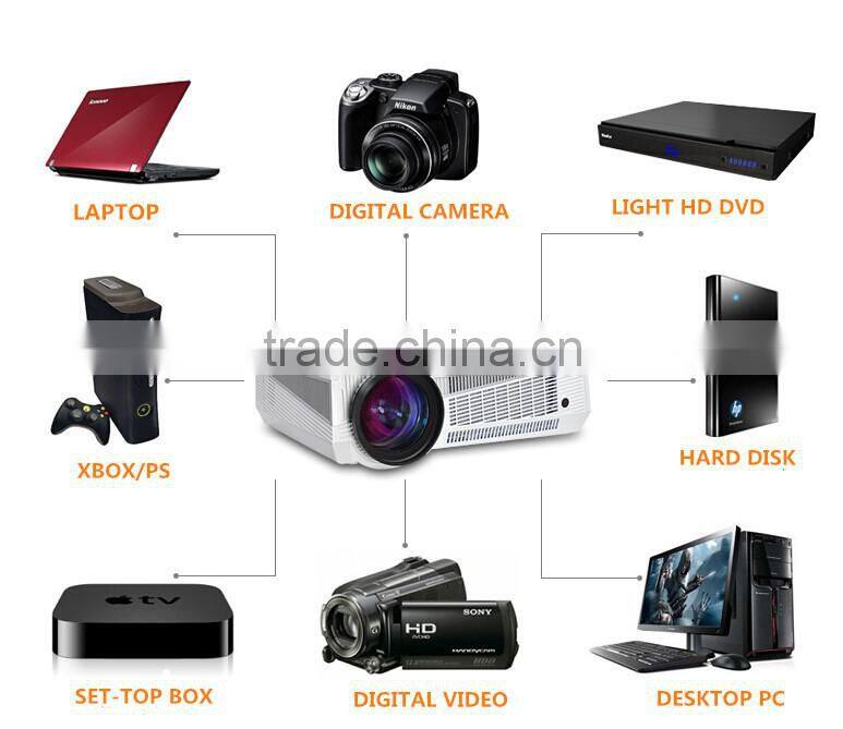 Cheap price! LCD home theater projector video projector support 1080p