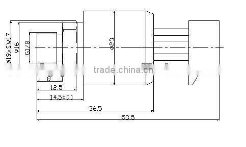 automotive engine oil pressure sensor