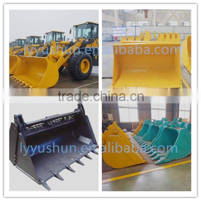 High Working Efficiency SDLG Wheel Loader Attachment Bucket 1.0M3 For LG918/LG920 Wheel Loader , Attachment Code:1690300015
