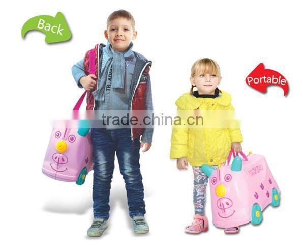 Top quality hot-selling children luggage plastic baby mini toy suitcase