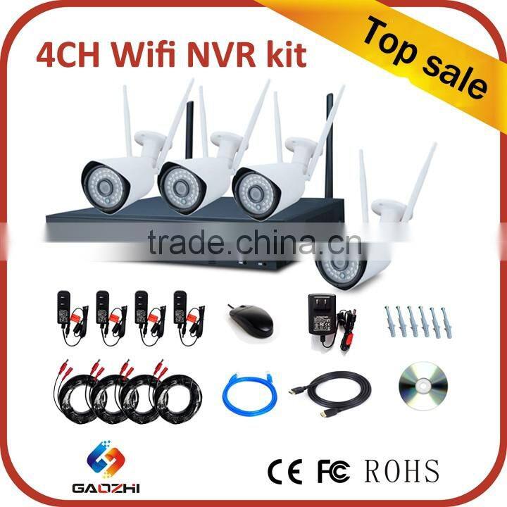 Ip Camera Set outdoor HD POE network cctv security system Nvr kit dome camera