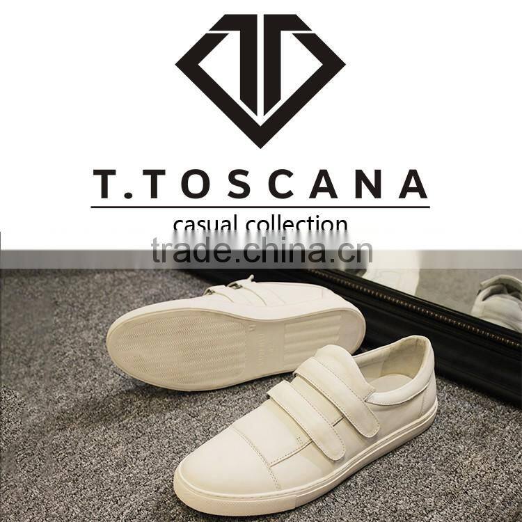 T.TOSCANA 2016 fashion black sneaker casual shoes for men have stock