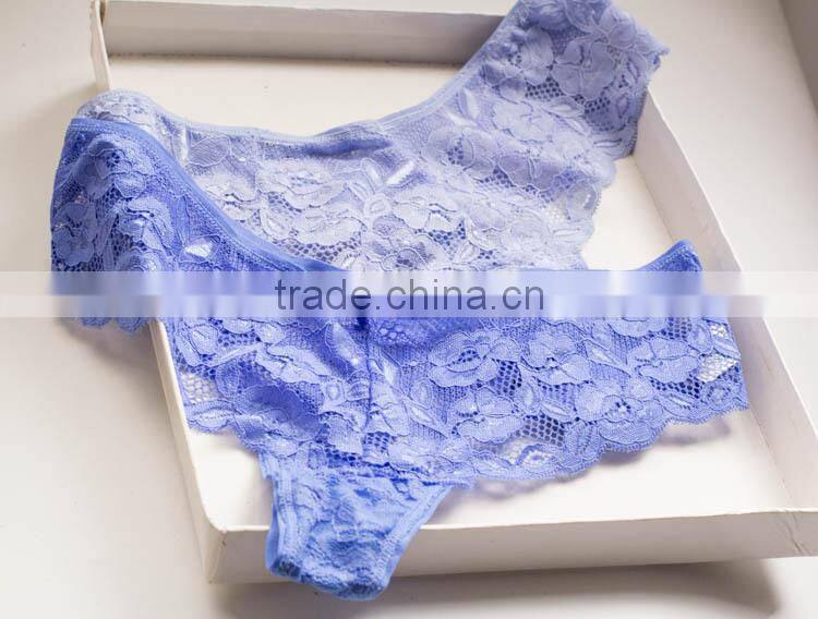 Full lace erotic sexy wet thongs girls see through G-string