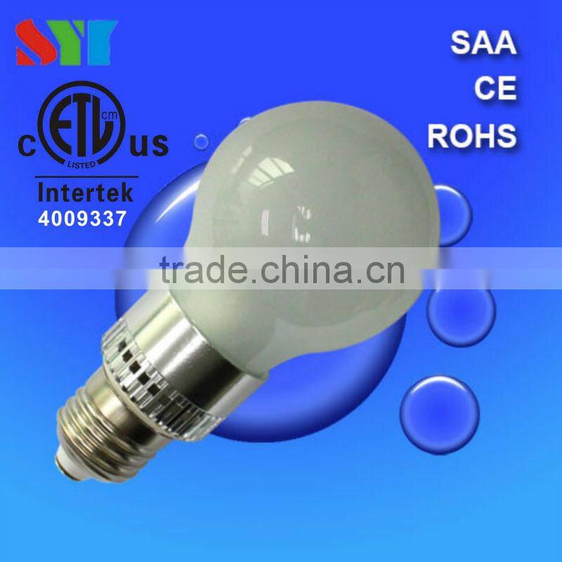 Dimmable flame tip clear or frost glass Led Candle Light Bulbs 3W 4W 5W 6W