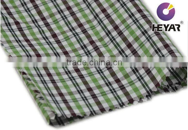 100 organic polyester cotton fabric wholesale for Men's shirt