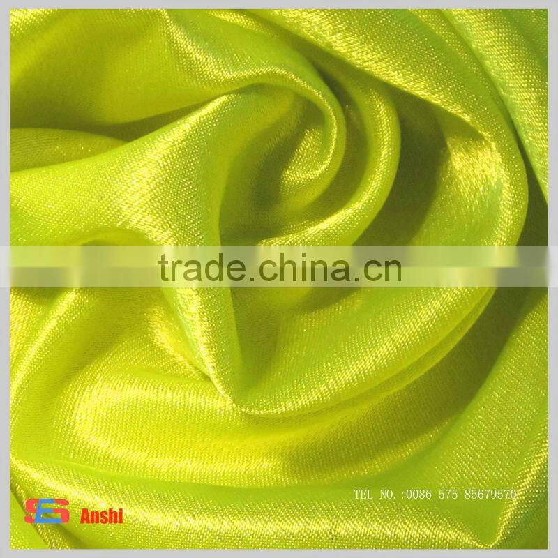210-220g/m 100% Polyester Back crepe satin fabric for wedding dress fabric