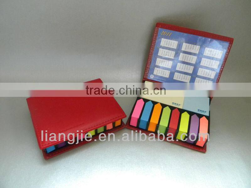 Sticky Note and Flags of Red Organizer