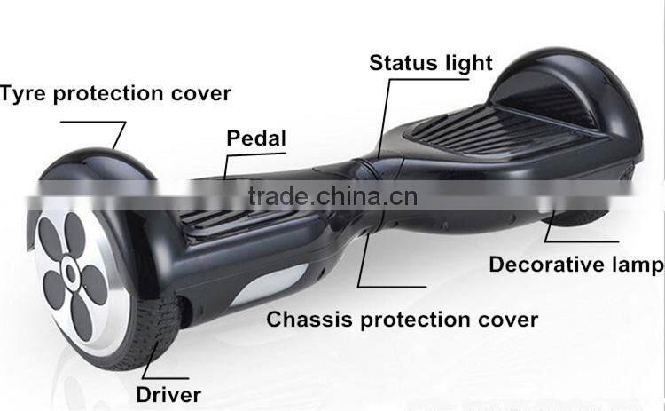 Factory direct colorful 10" self blancing scooter bluetooth