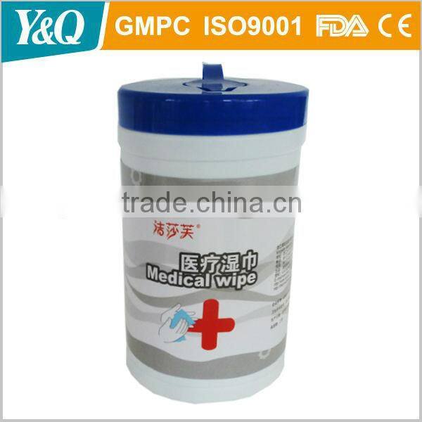 100pcs barrel packing medical tissues cleaning wipe