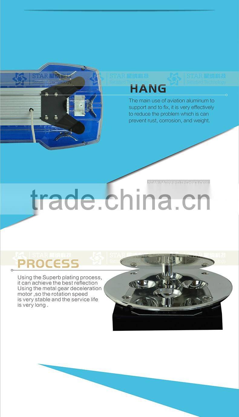 CE ROH certificate police ambulance warning roof light bar