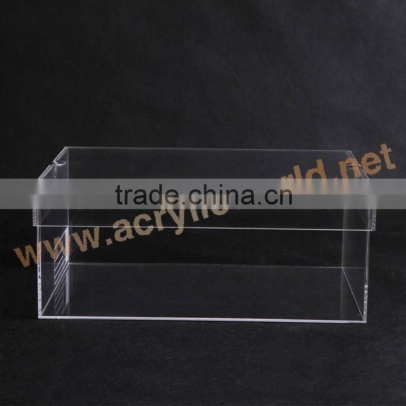 clear acrylic nike shoe boxes/ nike shoes display box