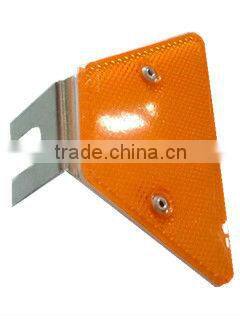 High bright Guardrail Reflector/barrier marker/Road side guardrail reflector