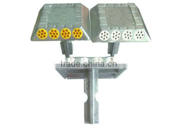aluminum cat eye road stud/garden/outdoor aluminum road stud/cat eye reflective road stud