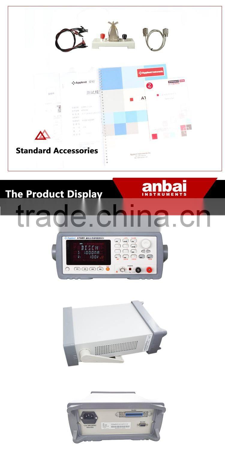 Hot Sale AT680 Leakage Current Tester with Timing Charger