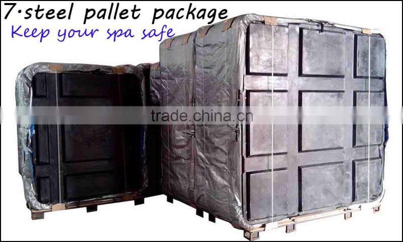 Home use 7 persons outdoor spa with whirlpool