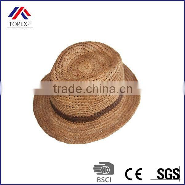Cowboy Orange Straw Hat Straw Hat With Band