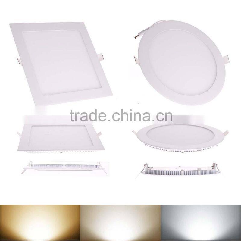 Round/Square "led light panel" "led light panel supplier" factory direct sale 16w led panel light