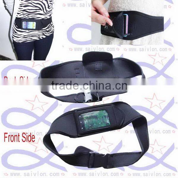 New style most popular unisex polyester fabric belt bag(9285)