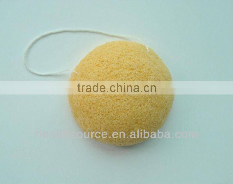 Face cleaning and massaging konjac sponge