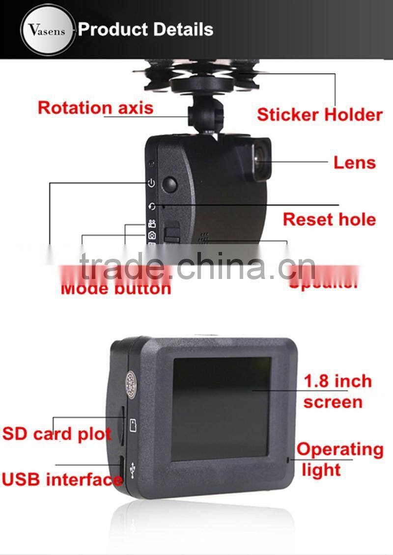 Mini Dash Cam Vehicle Traveling Data Recorder 1080P 170 Degree H. 264 Car Drive Recorder