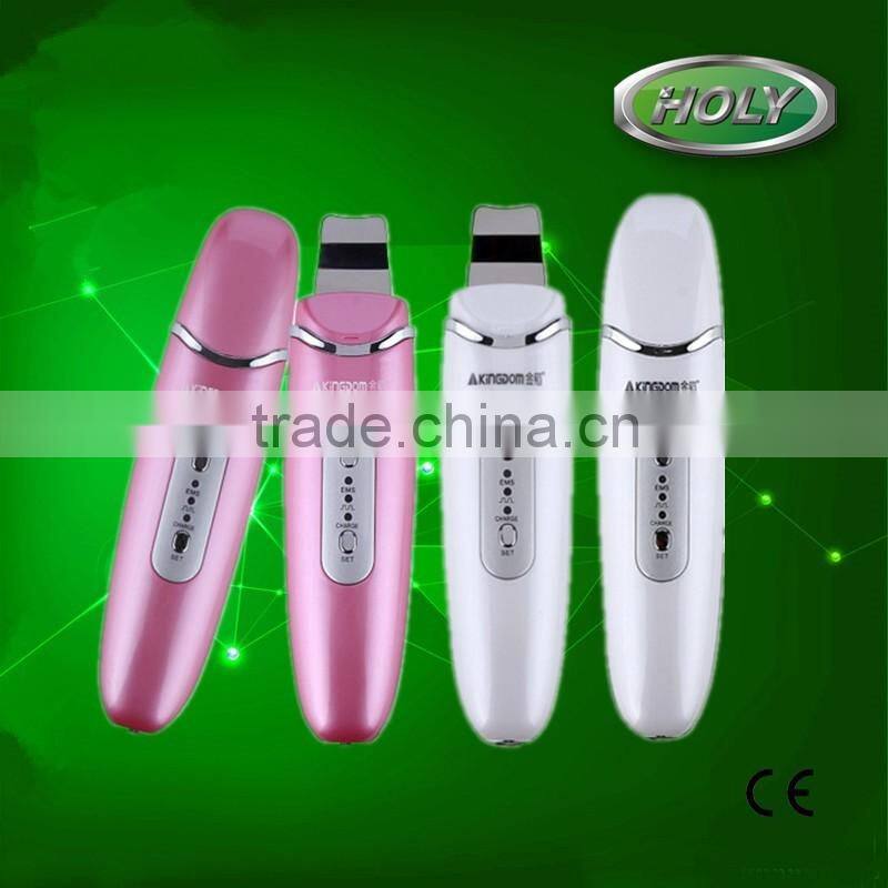 Multifunctional face care device beauty machine ultrasonic dermabrasion cleaner