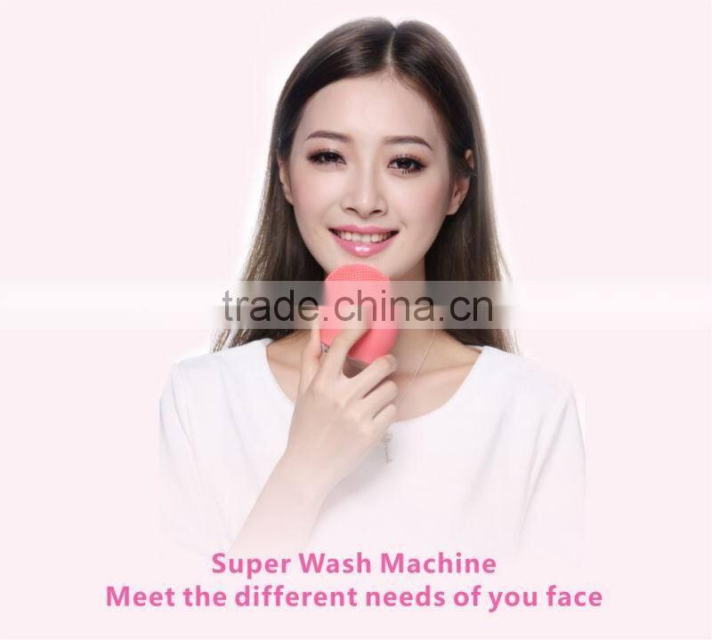 Deep Cleansing Rebirth Vibration Facial Cleasing Brush And Message Face Skin