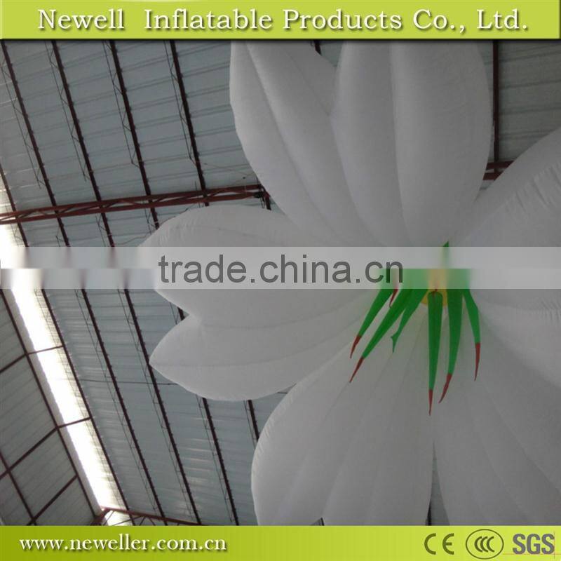 Newest wholesale decoration blasting inflatable flower With customized packing