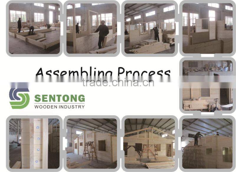 Pine Wood Prefabricated Wooden House Price